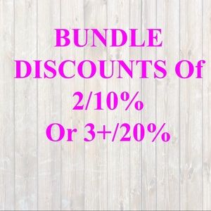 Bundle for discounts💕